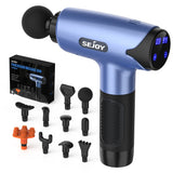 Deep-Tissue Massage Gun – 10 Interchangeable Heads & 30 Speed Levels for Full-Body Recovery