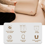 Self-Inflating Camping Air Pillow – High-Rebound, Compressible Travel Neck Support