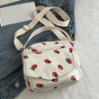 Corduroy Cartoon Shoulder Bag – Adjustable Strap Cute Sling Bag for Shopping, Work, Dates & Parties 👜✨