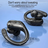 GREATWALL TWS Wireless Earphones – Bluetooth 5.3, Sports Ear-Hook, HD Calls & Noise Reduction