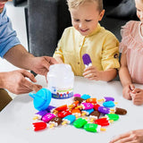 Number & Letter Matching Ice Cream Toy – Cute Digital Recognition Popsicle Game, Preschool Educational Learning Gift for Kids
