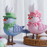Glowing Bird LED Statue – Cute Cartoon Bird Lamp with Warm Light for Bedroom, Table & Easter Home Décor