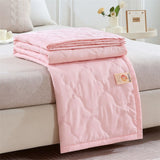 Cooling All-Season Quilt & Bedspread – Washed Cotton Skin-Friendly, Travel-Ready Size