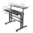 Adjustable PC Desk – Multi-Purpose Height Adjustable Laptop & Computer Table for Home, Office & Study Use