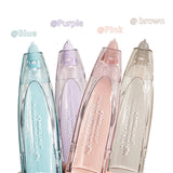 Refillable White-Out Correction Tape Set – 4 Bodies & 10 Refills for Office & School