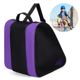 Multi-compartment roller skate & ski boots bag – waterproof storage shoulder bag for ice skating, skiing & travel gea