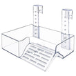 Hanging Turtle Basking Platform – Aquatic Reptile Ramp Dock with Adjustable Telescopic Clasp for Turtle Tanks