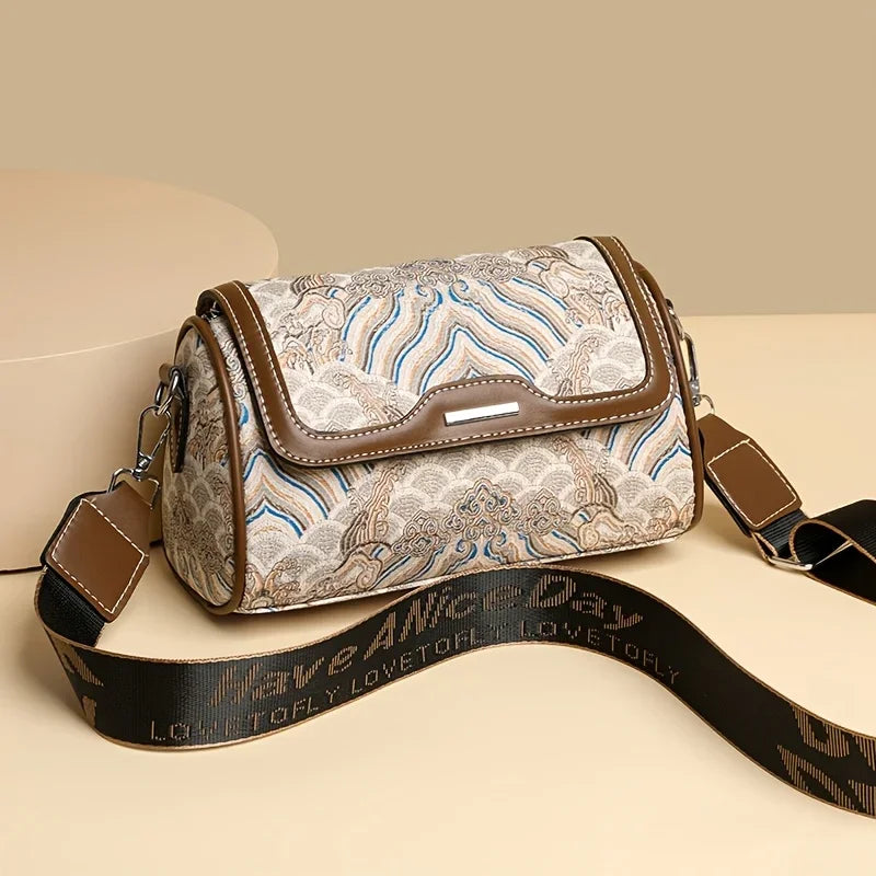 Luxury Checkered Messenger Bag – High-Quality Designer-Inspired Women’s Shoulder & Crossbody Fashion Purse 👜✨