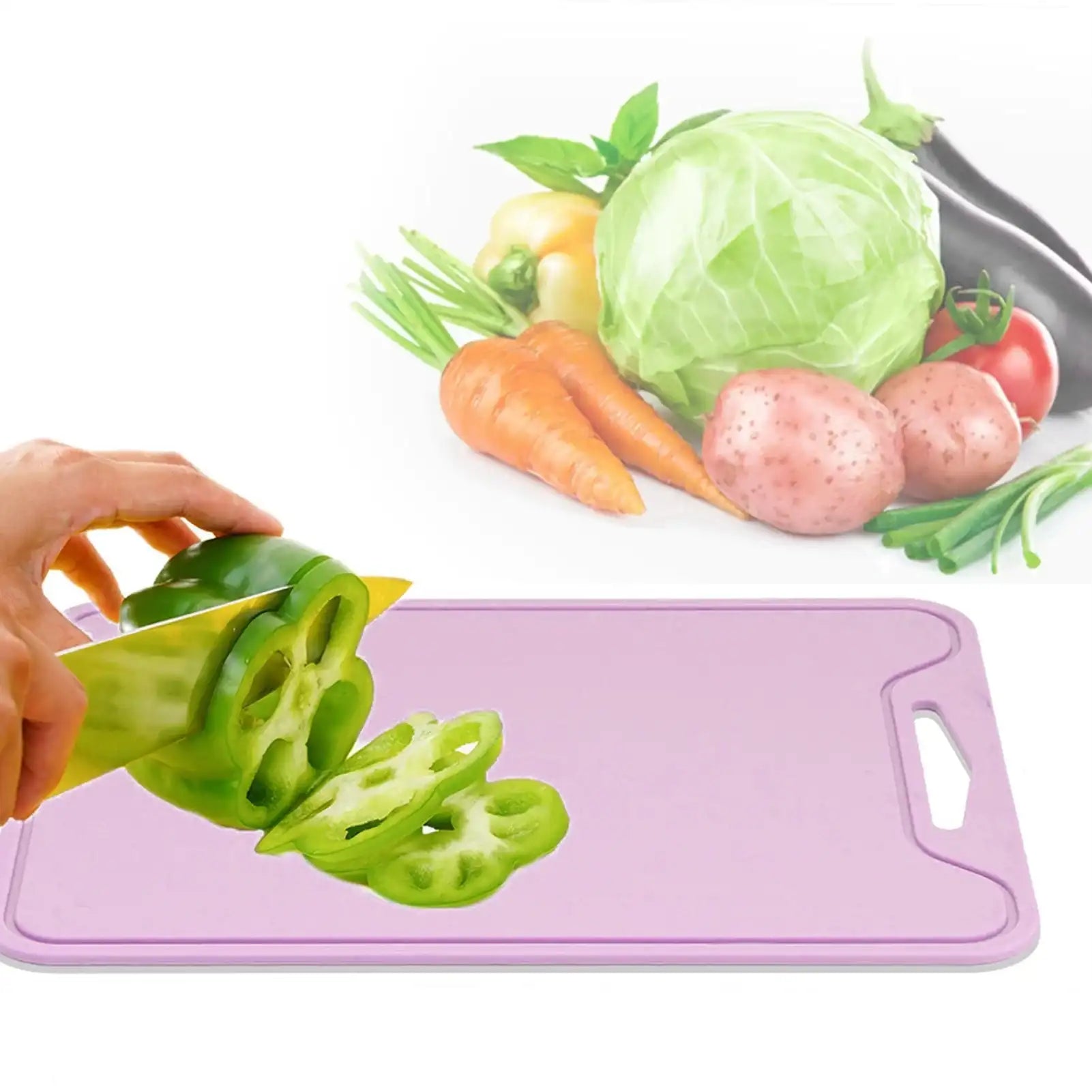 Food-Grade Silicone Flexible Cutting Board – Chopping Board for Home Kitchen Use