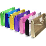Waterproof Transparent Expandable Folder – Colorful File Organizer for Office, School & Home 📂
