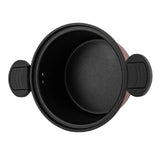 Red Stainless Steel Micro Pressure Cooker – Non-Stick Coated Pot for Quick Meals & High-Pressure Cooking