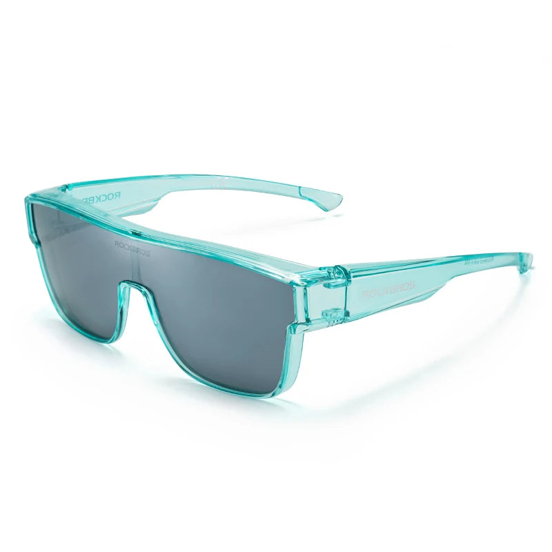ROCKBROS Polarized Cycling Glasses – Lightweight UV400 Dual-Wear Sunglasses for Men & Women MTB & Road Biking
