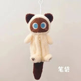 Cute Plush Rabbit Pencil Case – Kawaii Student Pen & Stationery Bag