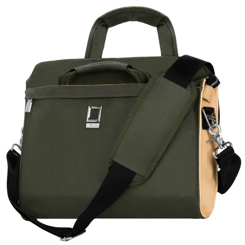 Business Waterproof Laptop Messenger Bag – 12–13.3″, Adjustable Shoulder Strap, Sleek & Professional