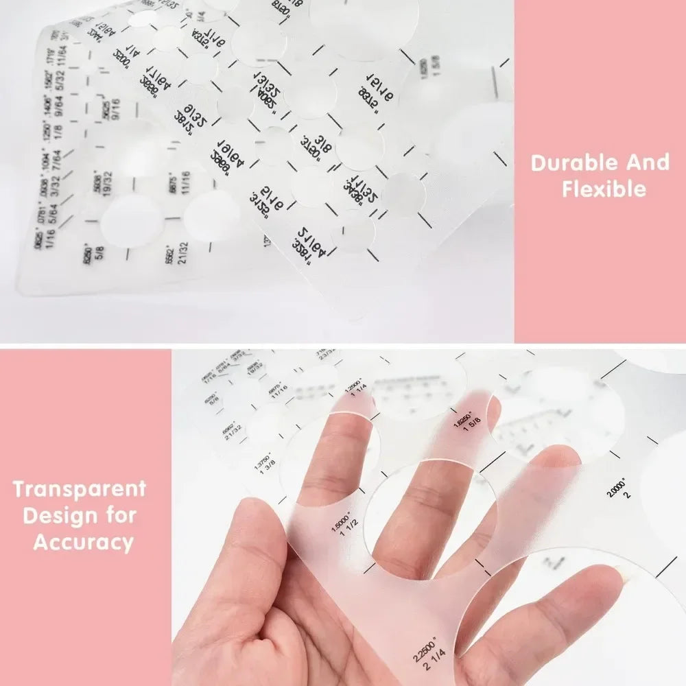 Drafting Building Templates – Large & Small Drawing Stencils for Office, School & Architectural Planning