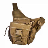 Men’s Military Chest Shoulder Bag – Tactical Crossbody Pack for Travel, Hiking & Outdoor Adventures with Multi-Pockets (2 Colors)