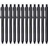 Black Ballpoint Pens – 12-Pack Retractable Smooth Writing Pens for Office, School & Home 🖊️