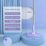 Indoor Quick-Dry Mop – Dual Wet & Dry Floor Cleaning Mop with Strong Handle & Absorbent Pad 🧹💧