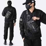 Anti-Theft Sling Crossbody Backpack for Men — Lightweight One-Strap Travel & Motorcycle Daypack