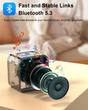 Portable Bluetooth Speaker with Dynamic RGB Lights – 10 H Playtime, HD Sound for Outdoor & Travel
