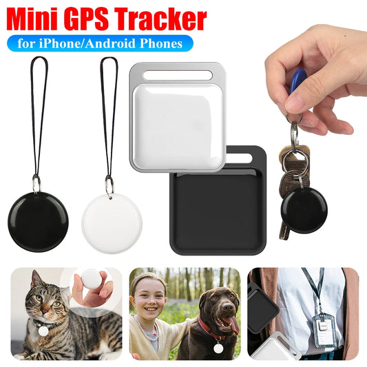 Wireless Mini GPS Tracker – Anti-Lost Smart Tag with Alarm & App Control for Keys, Bags, Wallets & Phones