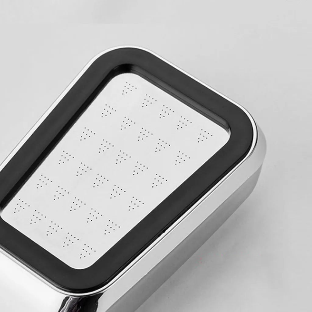 300-Hole High-Pressure Shower Head – Powerful Boost Spray with Water-Saving Design