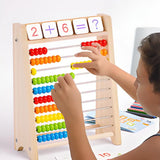 Colorful Wooden Abacus – Early Education Math Toy for Kids 👶🔢