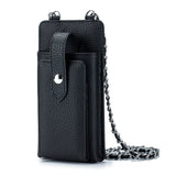 Women’s Small Crossbody Phone Purse – Fashion Wallet Shoulder Bag with Chain Strap, Card Slots & Pocket for Daily Use