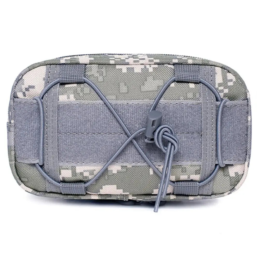 MOLLE Tactical Waterproof Pouch – Compact EDC Utility Tool Bag for Hiking, Fishing, Camping, Hunting & Outdoor Work