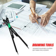 Adjustable Scale Divider Drawing Tool – 25.4 cm Proportional Measuring Instrument for Art & Education