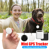 Wireless Mini GPS Tracker – Anti-Lost Smart Tag with Alarm & App Control for Keys, Bags, Wallets & Phones