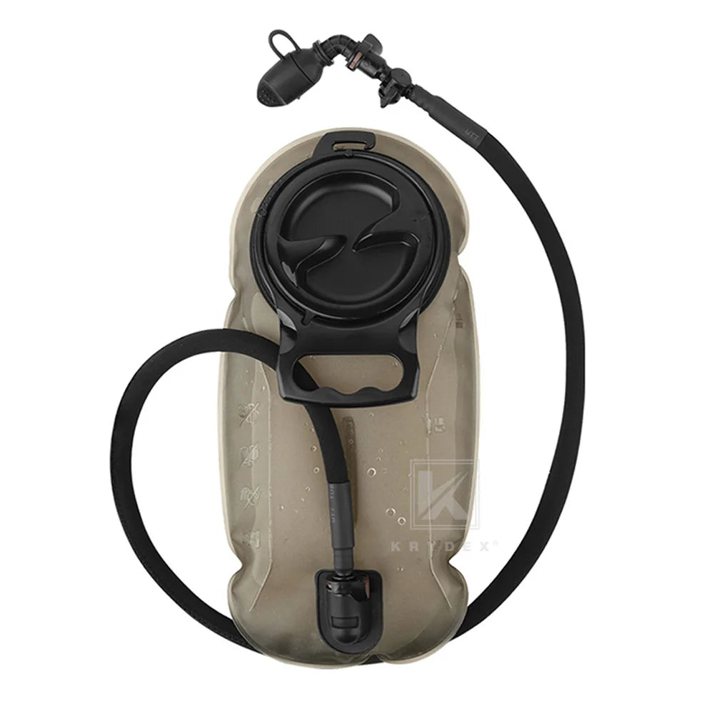 KRYDEX 500D Tactical Hydration Carrier – MOLLE 50oz Water Bladder Pouch | 1.5L Outdoor Hiking Hydration Pack