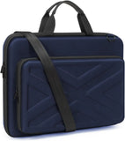 Hard Shell Waterproof Laptop Shoulder Bag (13–17 Inch) – Shockproof Case for MacBook Air/Pro M1–M4, HP, Dell, Lenovo, ASUS