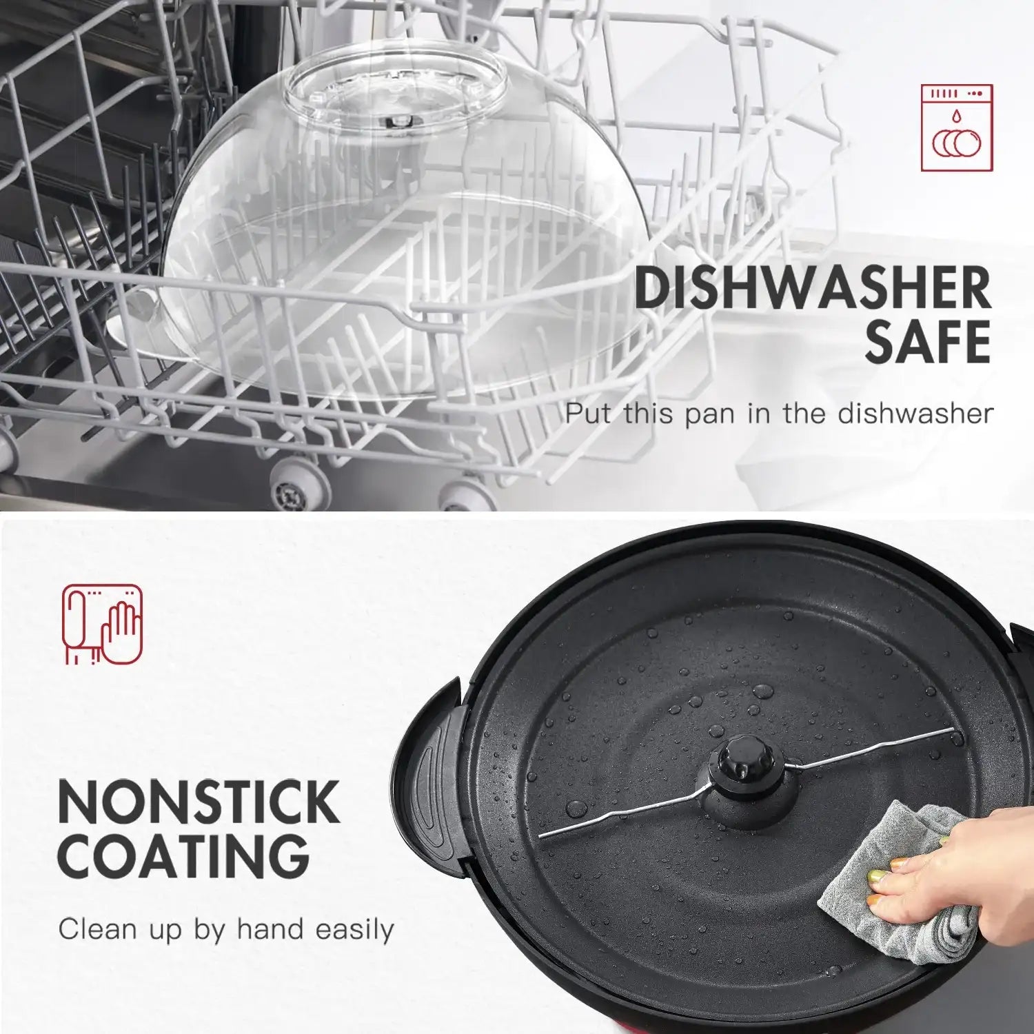 6 QT Electric Popcorn Maker with Non-Stick Plate, Quick-Heat Technology & Cool-Touch Handles 🍿