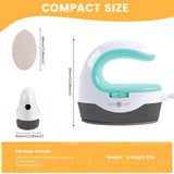 HTVRONT 2nd Gen Portable MINI Heat Press Machine DIY Auto Easy Heating Transfer Iron On HTV for Clothes Bags Shoes Hat T-shirts - PulinGO