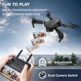 “2025 E88Pro RC Drone – 4K Wide-Angle HD Camera, Foldable Quadcopter with 3 Batteries, WiFi FPV & Height Hold”
