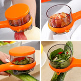 “3-in-1 Fruit & Vegetable Peeler with Storage Case – Ergonomic Grip & Anti-Slip Handle”