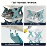 Shoe Organizer Rack – Multi-Layer, Detachable, Space-Saving Shelf for Home Use - PulinGO