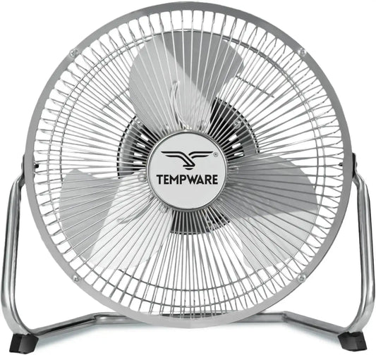 20-Inch High Velocity Industrial Floor Fan – Heavy Duty Metal Cradle Fan with 3 Speeds & 360° Tilt for Warehouse, Workshop & Home