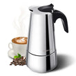 6-Cup Moka Pot Stovetop Espresso Maker – Classic Italian Coffee Maker for Home Kitchen