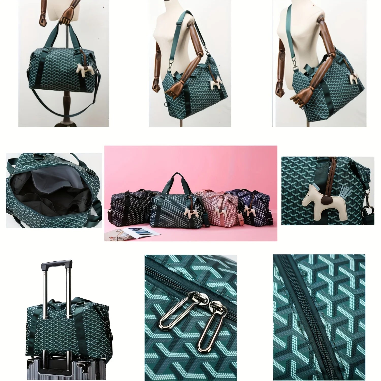 2025 Oxford Cloth Large Capacity Travel Bag – Casual Carry-On Luggage for Daily Use & Weekend Getaways 🧳✨