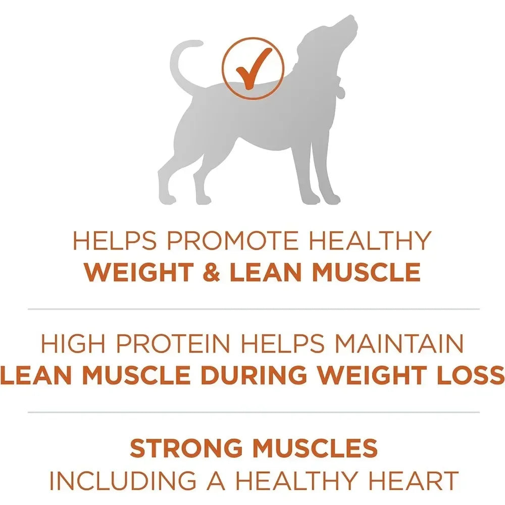 Plus Healthy Weight High-Protein Dog Food – Dry Formula for Weight Management & Energy Support (40 lb Bag)