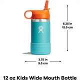 Stainless Steel Insulated Water Bottle with Straw Cap – School, Sport & Outdoor