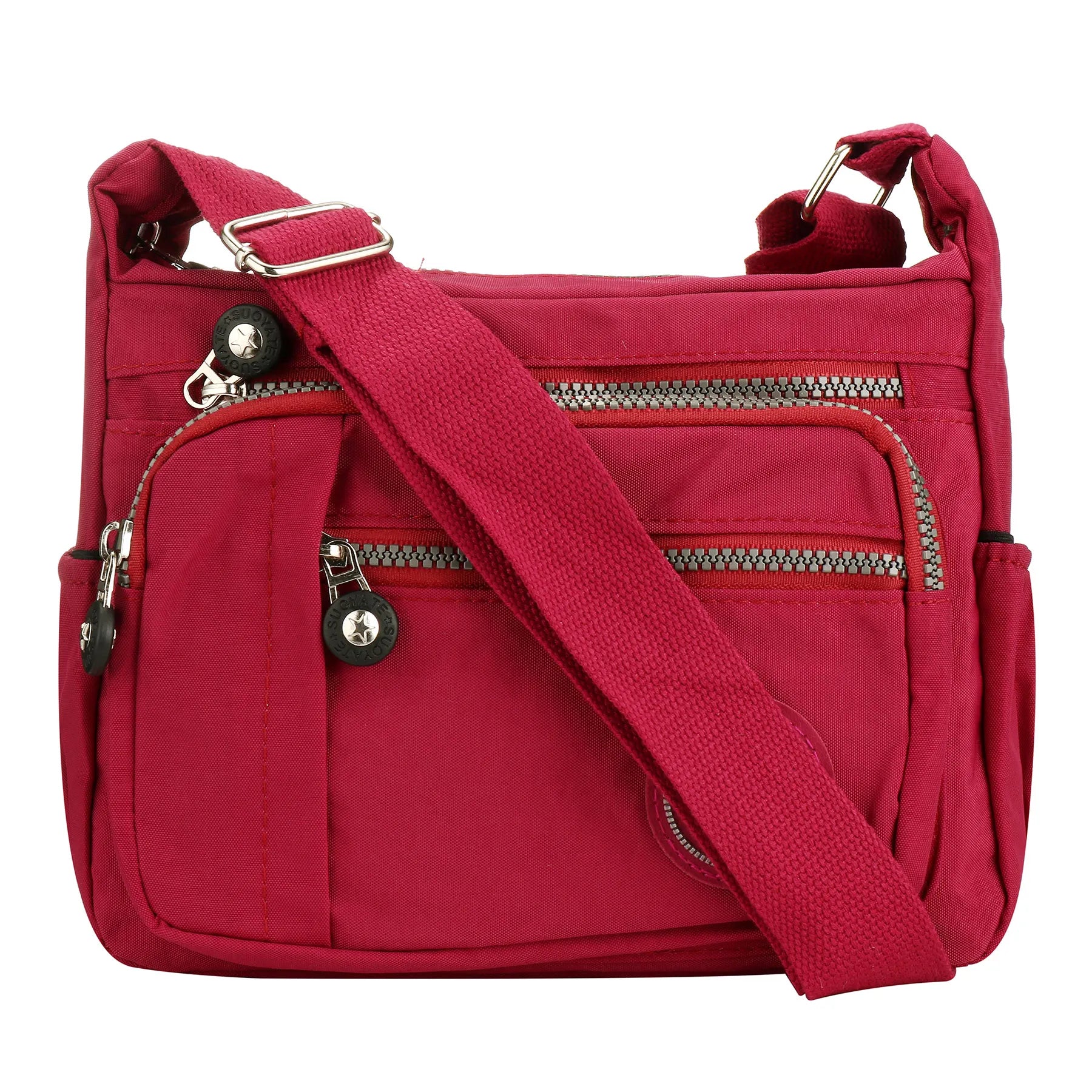 Women’s Waterproof Nylon Crossbody Bag — Casual Shoulder Messenger Purse for Travel & Daily Use