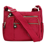 Women’s Waterproof Nylon Crossbody Bag — Casual Shoulder Messenger Purse for Travel & Daily Use