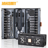 JAKEMY 180-in-1 Cordless Precision Electric Screwdriver Set 🔧 | Magnetic Bits, Multi-Repair Kit for Laptop, Phone & Glasses