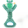 Large Plush Dog Toy with Squeaker – Durable Play Toy for Aggressive Chewers