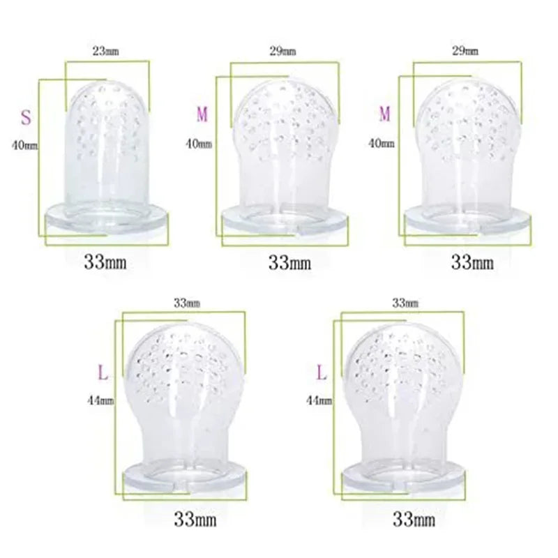 Newborn Baby Silicone Feeding Bottle Spoon – Pacifier-Style Rice & Cereal Feeder for Infant Food Training (Squeezable Design)