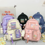 Lightweight School Backpack – Casual Travel Daypack with Handle & Large Capacity 🎒