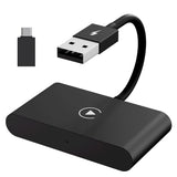 2-in-1 Wireless CarPlay & Android Auto Adapter – AI Box Auto Connect Plug & Play Dongle for Factory Wired CarPlay Cars